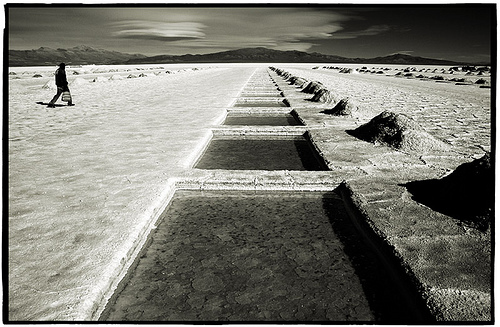 Las Salinas Grandes, Argentina