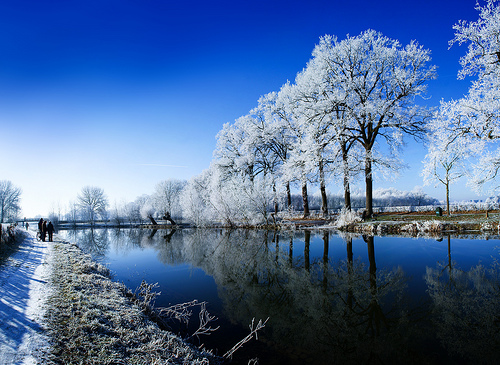 Winter Panorama - Kromme Rijn, Amelisweerd, Rhijnauwen, Utrecht