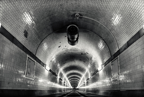 Tunnelview (Elbtunnel)