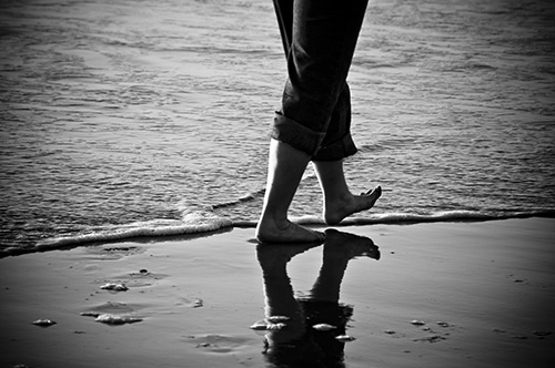 Feet on the Beach