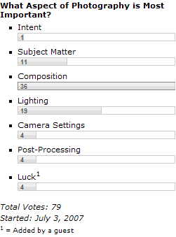 What Aspect of Photography is Most Important?