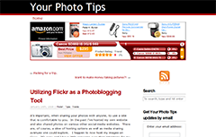 Utilizing Flickr as a Photoblogging Tool